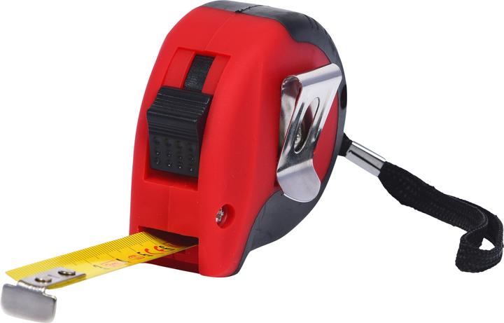 Actual product image KS Tools Tape measure with locking device and belt clip, black red, 3m (3 m)