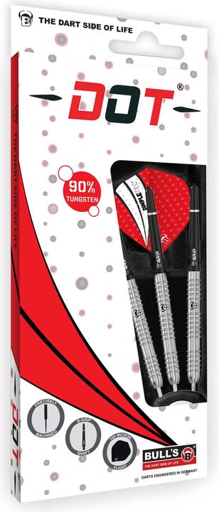 Produktbild Bulls BULL'S Dot D8 90% Tungsten Steel Dart 1 Satz (25 g)