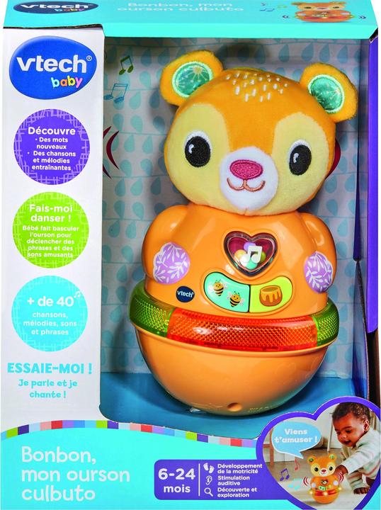 Immagine prodotto VTech Bonbon, mon ourson culbuto (Francese, 0.50 - 2 anni)