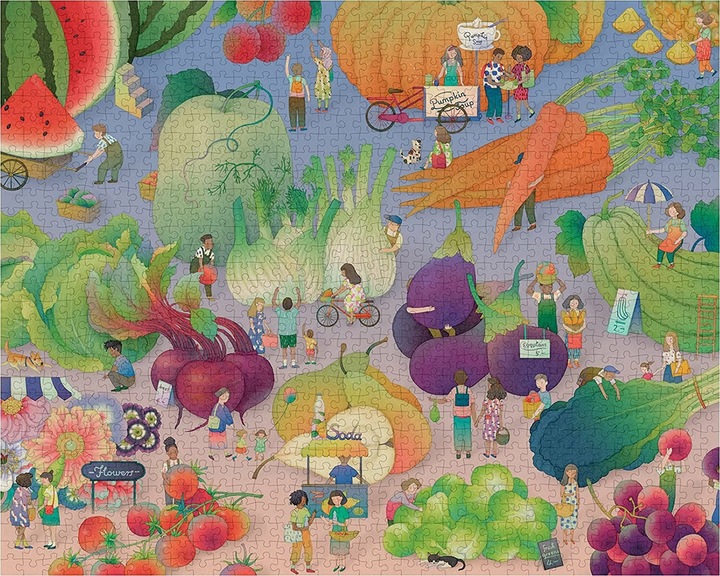 Actual product image Abrams & Chronicle At the Farmers' Market (1000 pieces)