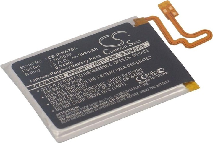 Immagine prodotto NoName Batteria per Apple iPod Nano 7 ecc. (1 Celle)