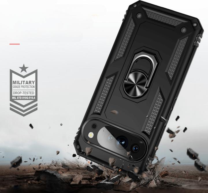 Produktbild Cover-Discount Google Pixel 10 / 10 Pro - Robustes Back Cover mit Kickstand (Google Pixel 10, Google Pixel 10 Pro)