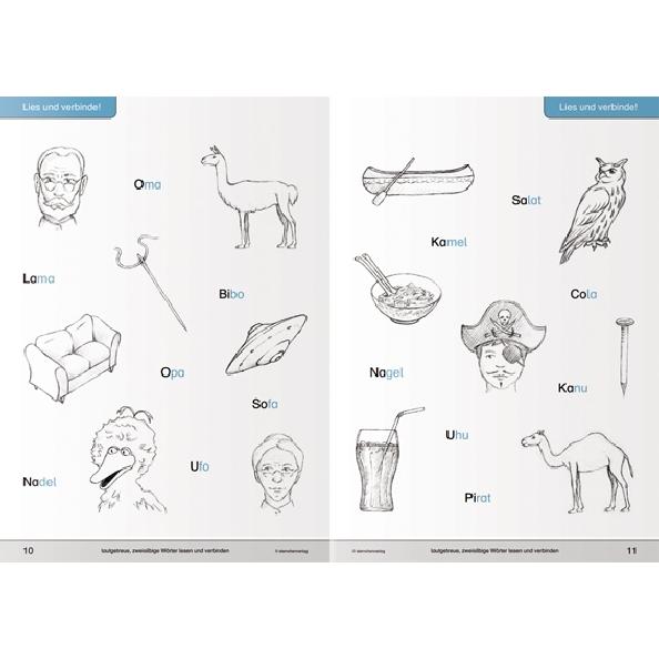 Thumbnail - Ich kann in Silben lesen 1 Schülerarbeitsheft für die 1. Klasse, Schulbücher von Katrin Langhans