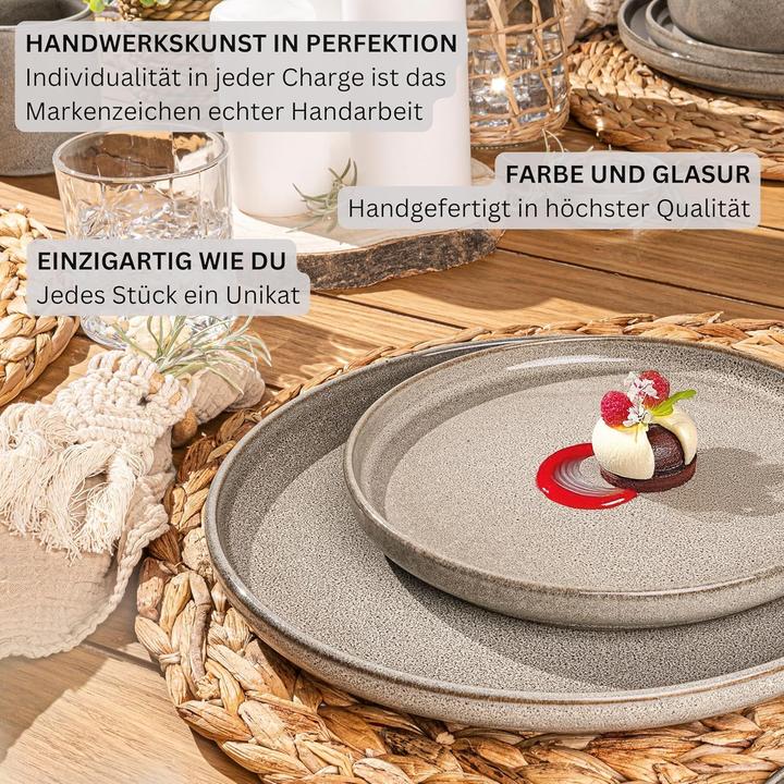 Actual product image Sänger Geschirr Tafelservice Kairo Clay (18 Piece)