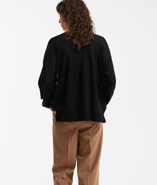 Actual product image La Redoute Collections Feinstrickcardigan mit V-Ausschnitt und Knopfverschluss (XS)