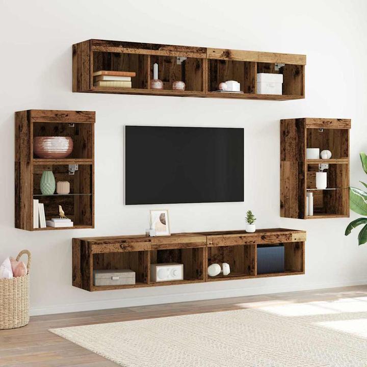 Actual product image vidaXL Moderner TV-Schrank (30 x 30 x 70 cm)