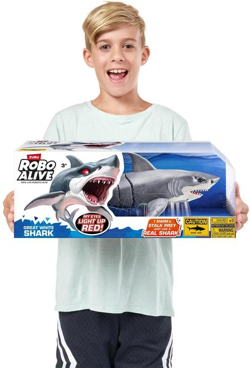 Actual product image Zuru Robo Alive - Great White Shark S1