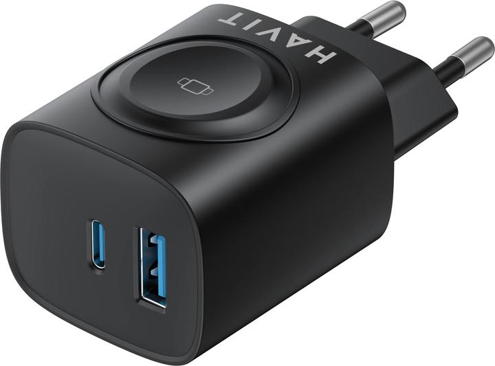 Actual product image Havit USB-C+USB-A UC132 EU (22 W, 3 ports)