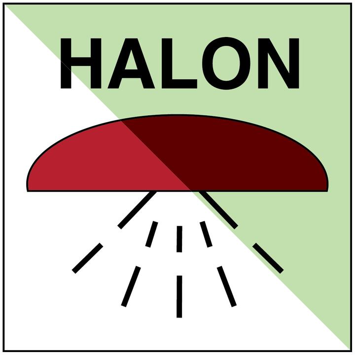 Immagine prodotto Brady IMO - Area protetta da Halon 1301