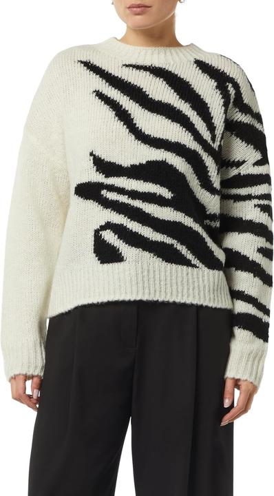 Image du produit Comma Strickpullover Strickpullover mit Intarsien (40)