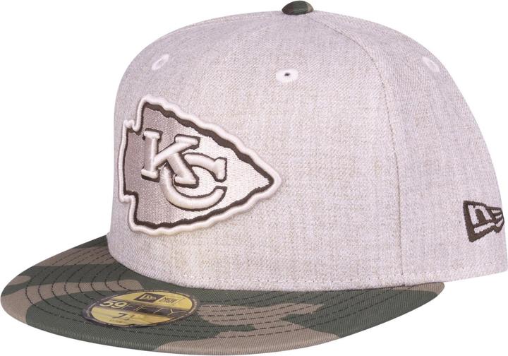 Actual product image New Era 59Fifty Heather Oat Kansas City Chiefs (7 1/8)