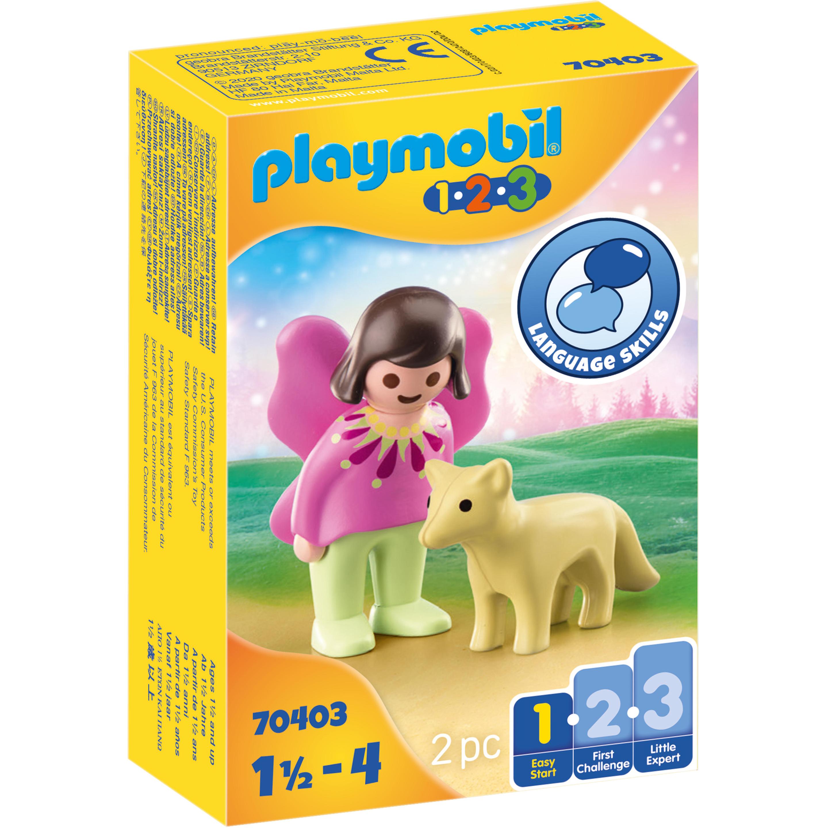 Playmobil Feenfreundin mit Fuchs (70403, Playmobil 1.2.3)