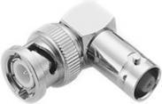 Actual product image Lumberg BNC RG 59 - RG 62 Adapter Male to Female angled 75 Ohm