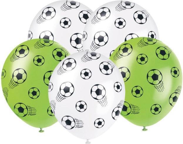 Unique Luftballons Fussball 3D Soccer (5x)