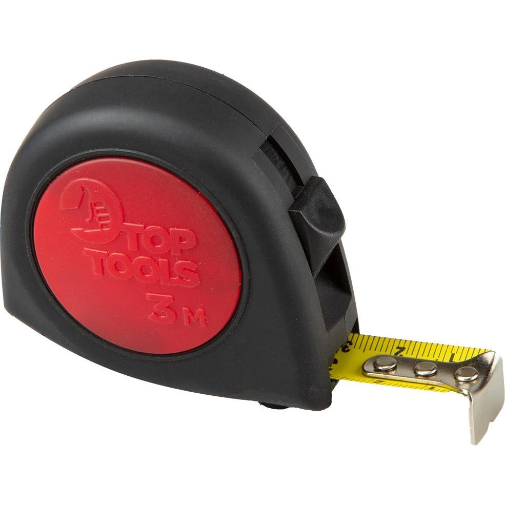 TOP, Strumento di misurazione della lunghezza, Dimensioni della cinghia in acciaio 3 m x 16 mm