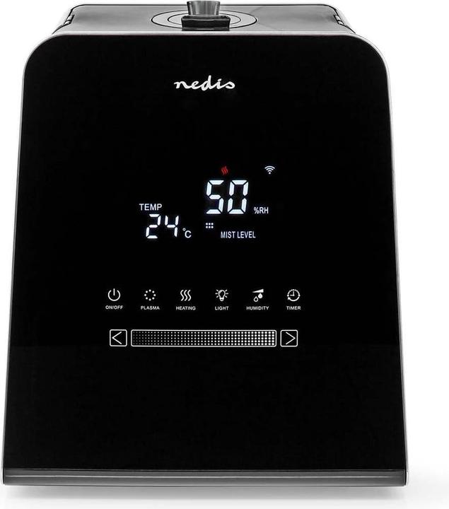 Produktbild Nedis SmartLife Luftbefeuchter | 30 W | Mit kühlem und warmem Nebel | 5.5 l | Hygrometer | Timer | F