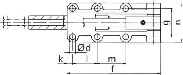 Produktbild Amf Schubstangenspanner mit umsteckbarem Handhebel