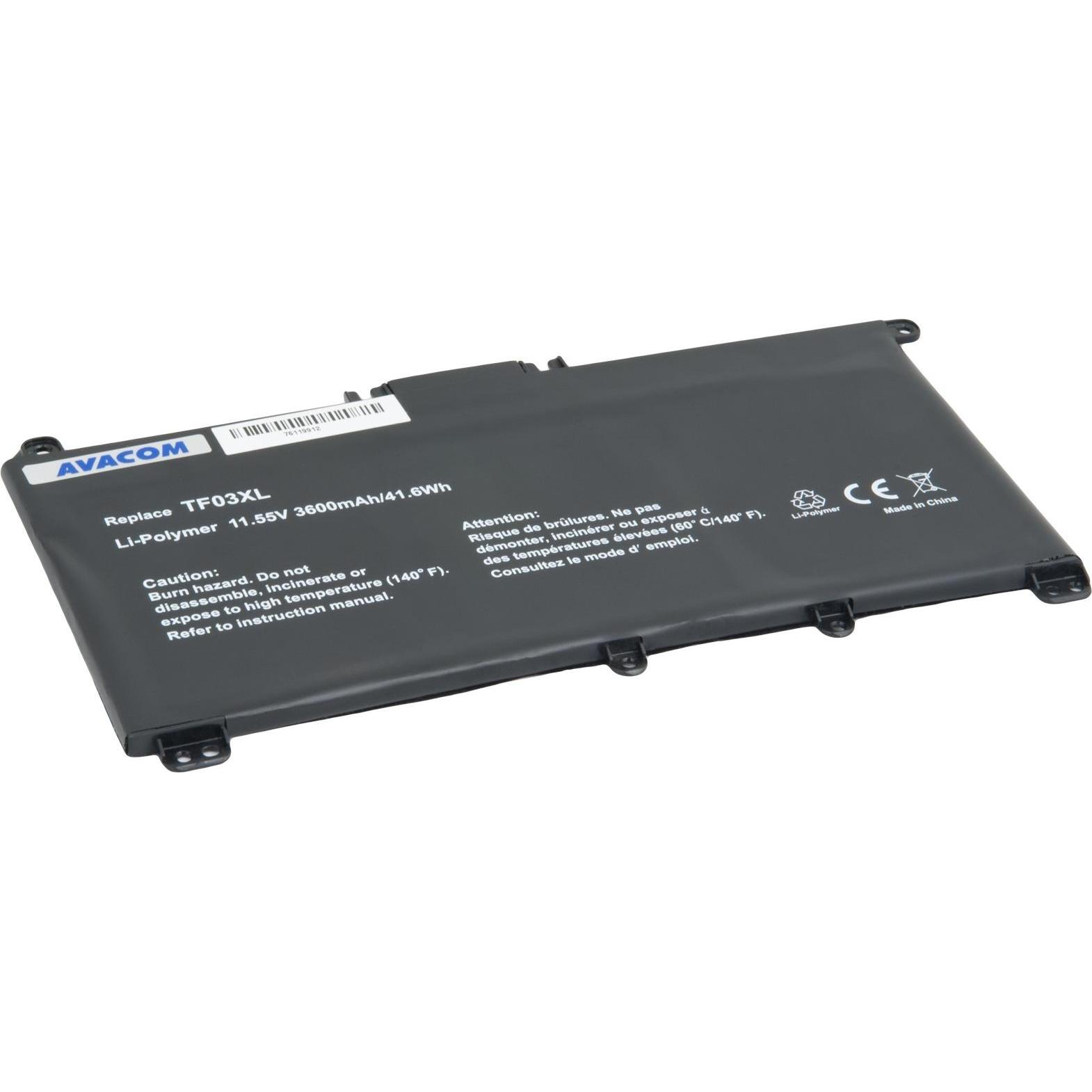 Avacom Náhradní baterie AVACOMHP Pavilion Touchsmart SleekBook 14 series Li-Ion 14,8V 2900mAh (3600 mAh) (NOHP-TF03XL-P36)
