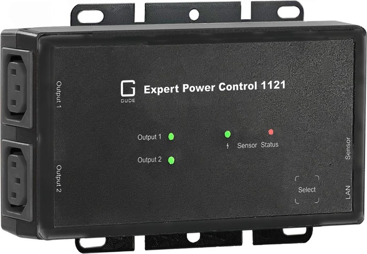 Gude 1121-1 EPC 10A 2xC13 1xSen.PortÜSS