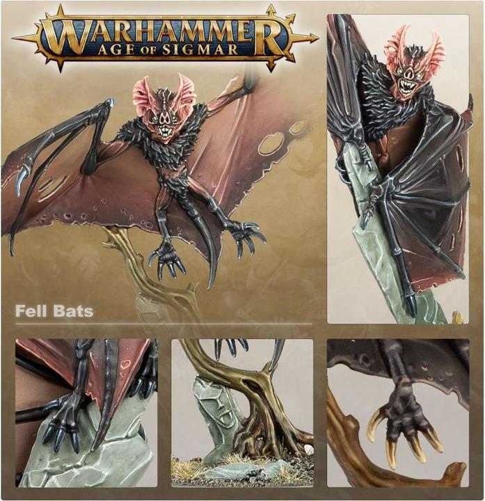 Actual product image Games Workshop Fur Bats (Plastic)