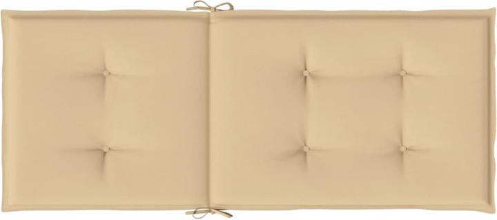 Actual product image vidaXL High-back cushions 6 pcs. fabric (120 x 50 x 4 cm)