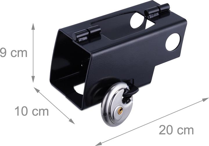 Produktbild Relaxdays Anhängerschloss