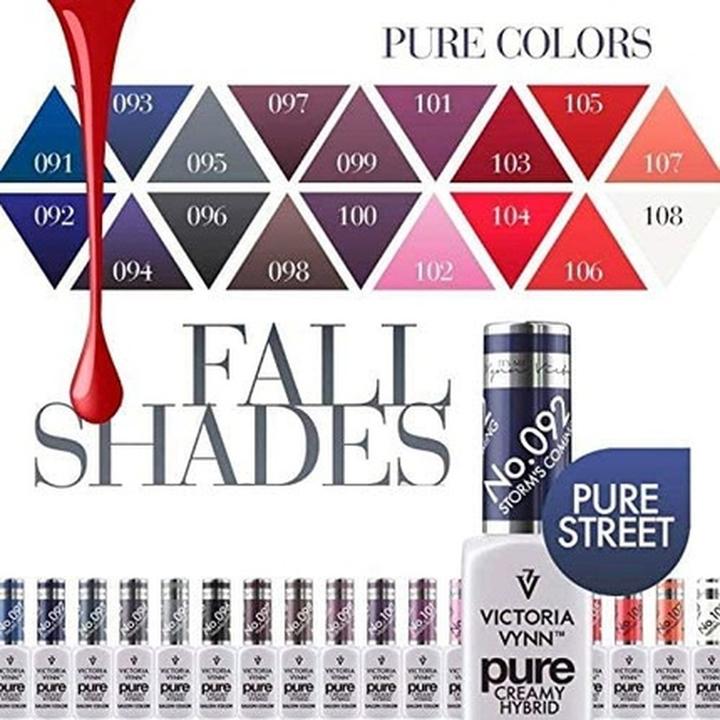 Image du produit Visconti Di Modrone Victoria Vynn Pure Creamy Hybrid No. 103 Fiery Fuchsia (Fiery Fuchsia, Vernis à ongles effet gel)