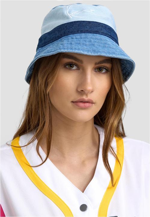 Immagine prodotto Karl Kani KKWACCQ221010BLU Signature Block Denim Bucket Hat blu
