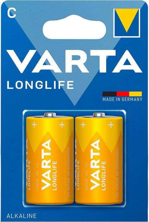 Produktbild Varta Longlife (2 Stk., C, 7600 mAh)