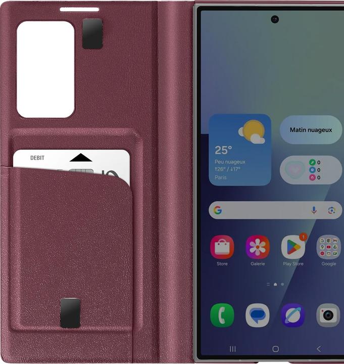 Produktbild Avizar Etui Galaxy Z Fold7 – Fenster Kartenfach & Stand (Samsung Galaxy Z Fold7)