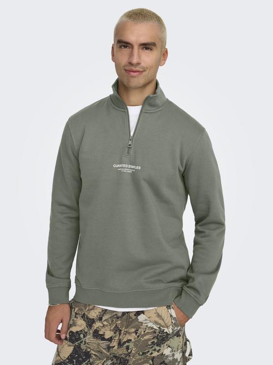 Immagine prodotto Only & Sons Onscurated Reg Half Zip Sweat Noos (S)