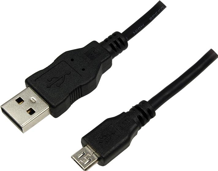 Produktbild LogiLink USB A – Micro USB B (1.80 m, USB 2.0, 2.50 W)
