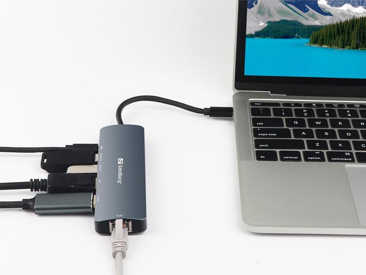 Produktbild Sandberg Multi Dock (USB-C, 6 Ports)