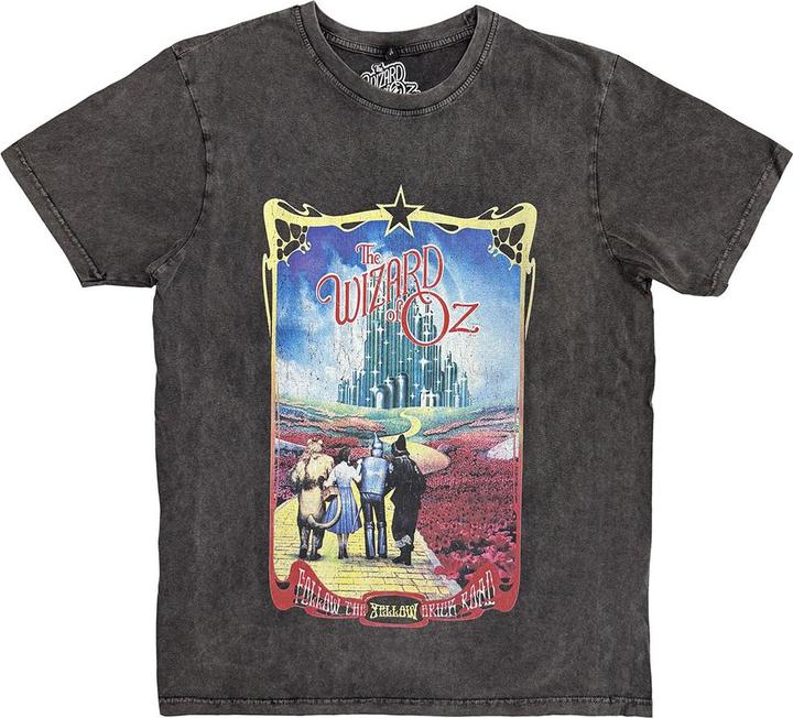 Actual product image The Wizard Of Oz Yellow Brick Road Stone Wash (L)