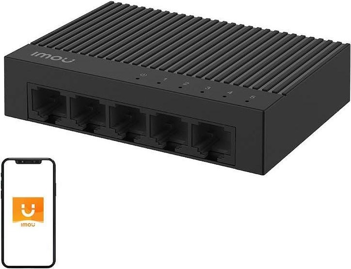 Immagine prodotto Imou Switch LAN 5 porte 100 Mb/s SF105C (5 Porti)