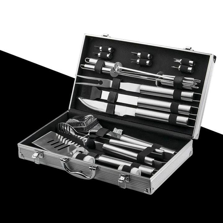 Image du produit Hermex Couverts pour barbecue Coffret barbecue Equipement pour barbecue Accessoires pour barbecue