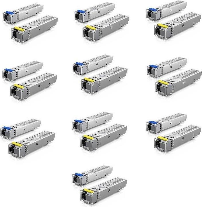 Produktbild Ubiquiti UACC-OM-SM-1G-S-20 - Optisches Modul Single-Mode-Modul, 1 Gbps, BiDi, 20er-Pack