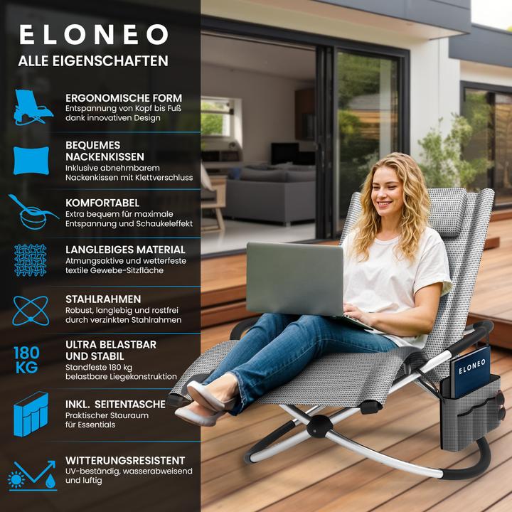 Produktbild Eloneo Relax-Schaukelliege (157 cm)