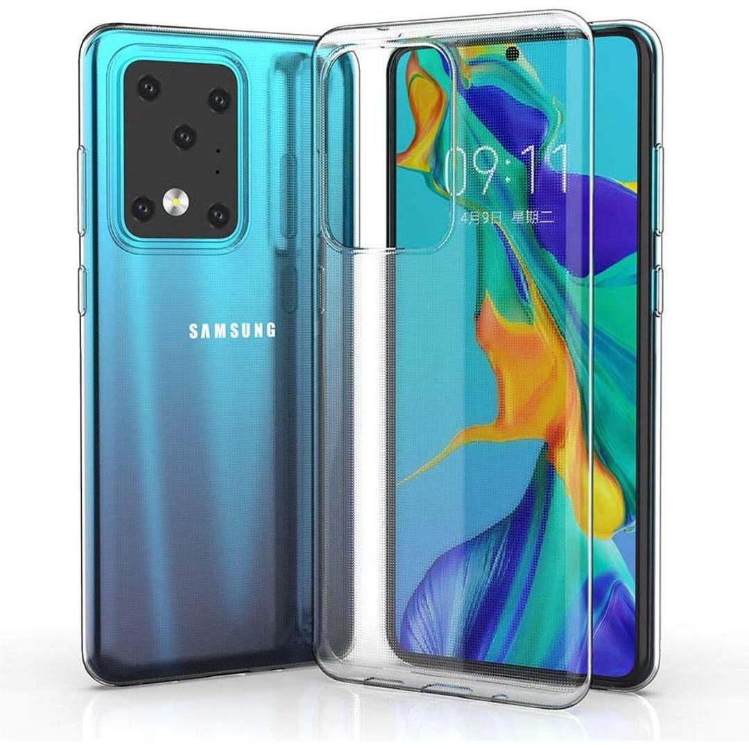 König Design Handyhülle für Samsung Galaxy S20 Ultra Schutzcase Backcover Bumper Transparent (Samsung Galaxy S20 Ultra),...