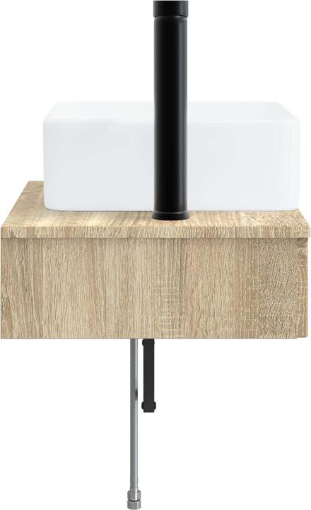 Actual product image vidaXL Wandmontiertes Waschbecken (410 mm, 500 mm)