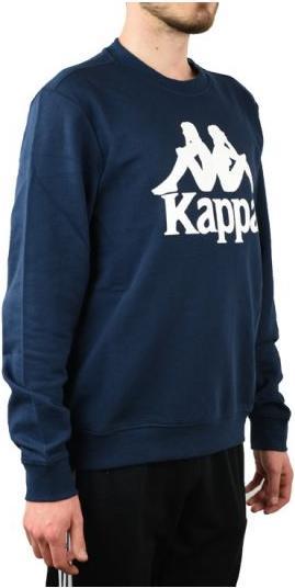 Actual product image Kappa men's sweater Sertum Rn sweater dark blue size M (703797-821) (M)