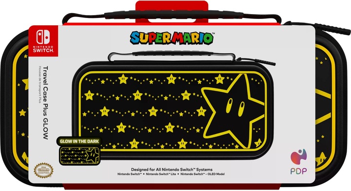 Actual product image PDP Travel Case - Super Stars (Switch OLED, Switch Lite, Switch)