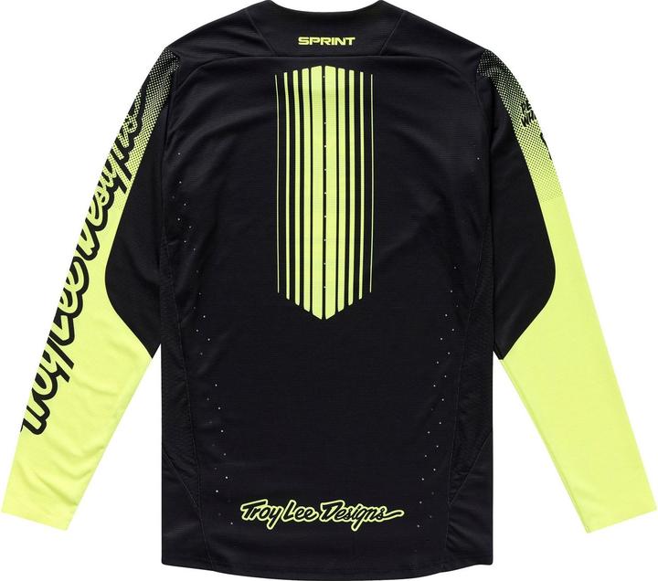 Actual product image Troy Lee Designs Sprint Jersey, Segment, black, M (M)
