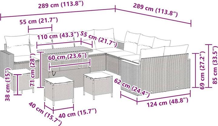 Produktbild vidaXL Victoria
