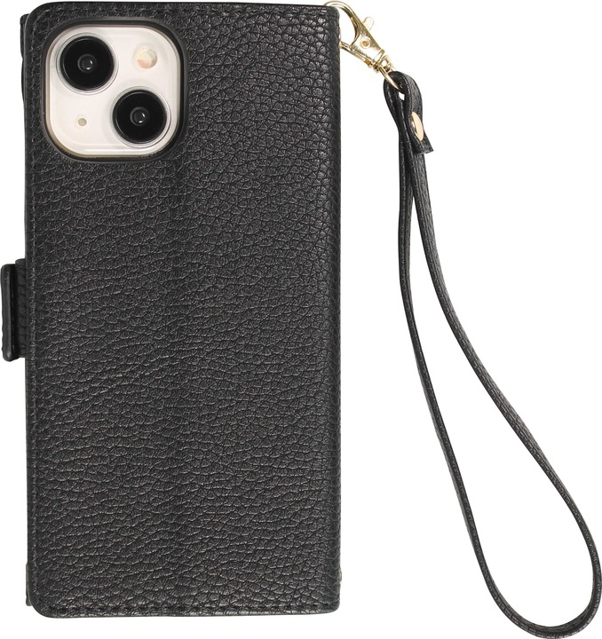 Actual product image PhoneLook Fourre Flip Wallet en cuir végétal avec portefeuille et fermeture magnétique (Apple iPhone 15)