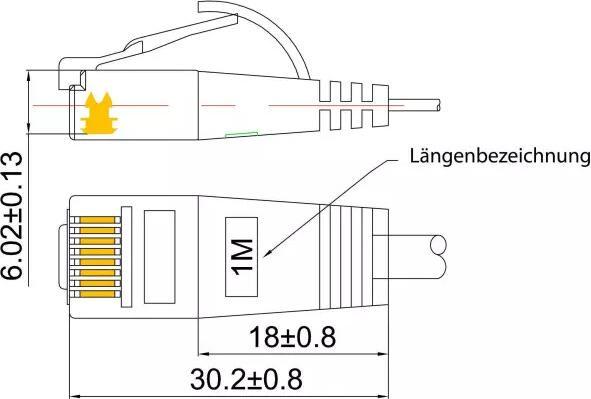 Immagine prodotto Wirewin Cavo sottile e robusto (STP, CAT6, 10 m)