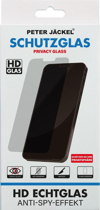 Produktbild Peter Jäckel Privacy HD Glass Protector (1 Stück, Apple iPhone 16 Pro Max)