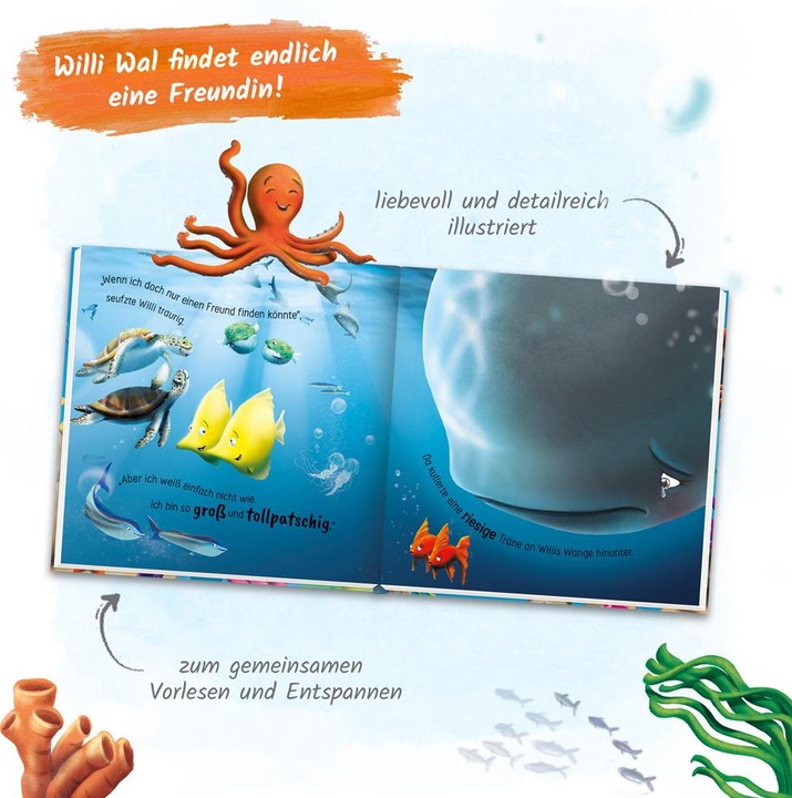 Produktbild Vorlesebuch Ein Freund für Willi Wal (Deutsch, Trötsch Verlag GmbH & Co.KG, 2023)