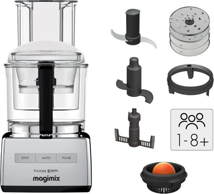 Actual product image Magimix CS 5200 XL Premium Chroom (3600 ml, 1100 W)