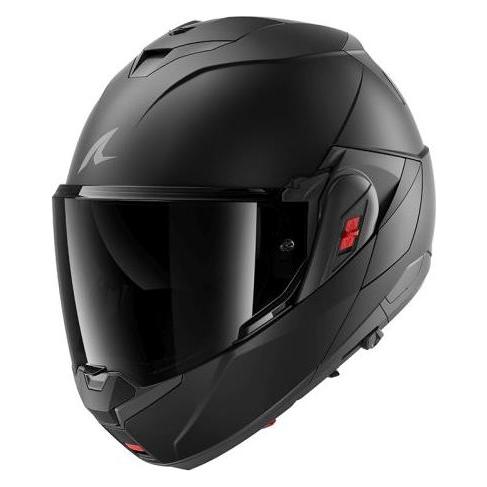 Shark, Motorhelm, Oxo Dark Shadow Mat Klapphelm (L)